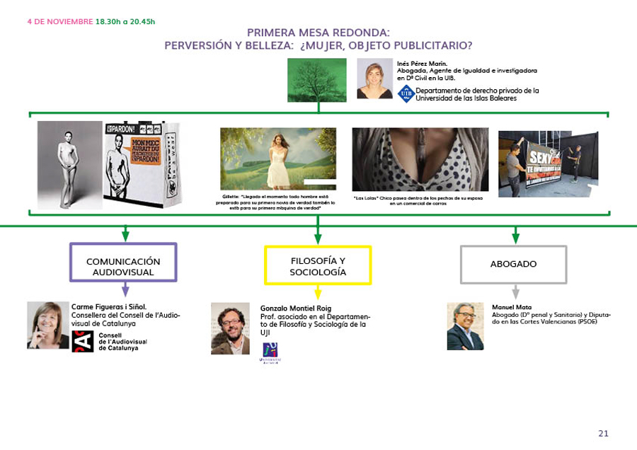 Proyecto europeo Siamura contra la publicidad sexista